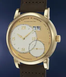 A. Lange & Söhne A. Lange & Söhne Grand Lange 1 115.021 42mm Yellow gold Golden, Price & Market Data