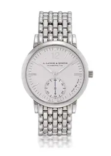 A. Lange & Söhne A. Lange & Söhne Langematik 37mm Platinum Silver · -