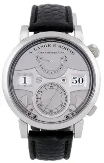 A. Lange & Söhne A. Lange & Söhne Zeitwerk 145.025 42mm Platinum Silver