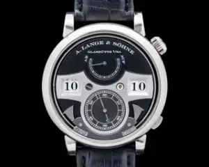 A. Lange & Söhne A. Lange & Söhne Zeitwerk 145.029F 44.2mm White gold Black