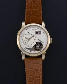 A. Lange & Söhne A. Lange & Söhne Lange 1 722.050 38.5mm Yellow gold Silver