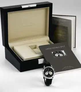 A. Lange & Söhne A. Lange & Söhne Double Split 404.035 43mm Platinum Black · 404.035