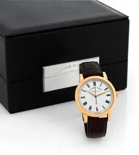 A. Lange & Söhne A. Lange & Söhne Richard Lange 232.032 40mm Rose gold Silver · 232.032