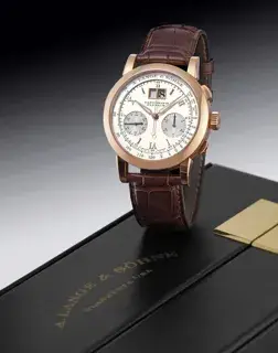 A. Lange & Söhne A. Lange & Söhne Datograph 39mm Rose gold Silver · -