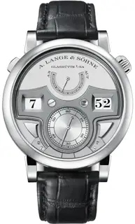 A. Lange & Söhne A. Lange & Söhne Zeitwerk 147.025F 44mm Platinum Gray