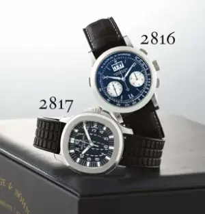 A. Lange & Söhne A. Lange & Söhne Datograph 39mm Platinum Black · -