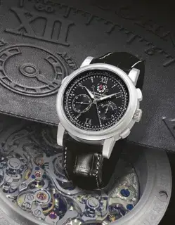 A. Lange & Söhne A. Lange & Söhne Double Split 43mm Platinum Black · -