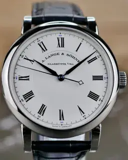 A. Lange & Söhne A. Lange & Söhne Richard Lange 232.026 40.5mm White gold Silver
