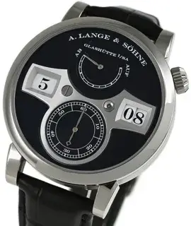 A. Lange & Söhne A. Lange & Söhne Zeitwerk 140.029 / LSLS1403AD 42mm White gold Black