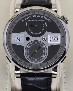 A. Lange & Söhne A. Lange & Söhne Zeitwerk 148.038 44.2mm White gold Gray