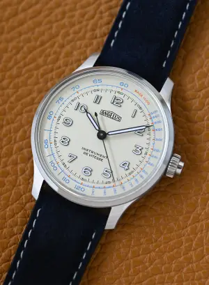 Angelus Instrument de Vitesse Monopusher Chronograph