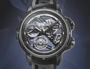 Angelus U50 Diver Tourbillon Black Edition
