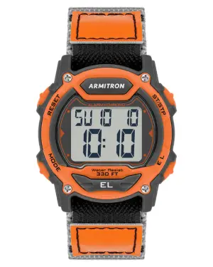 Armitron Armitron Digital Resin Watch™ (Day-Date-Month) Orange