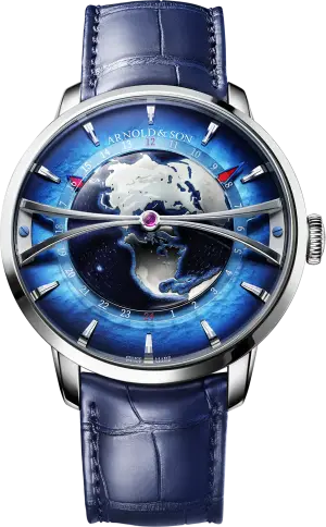 Arnold & Son Globetrotter 45 Platinum