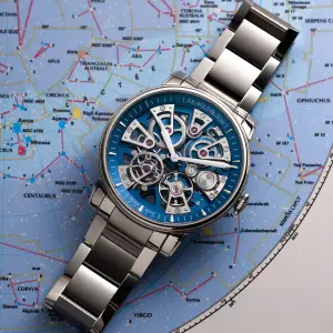 Arnold & Son Nebula 41.5 Steel