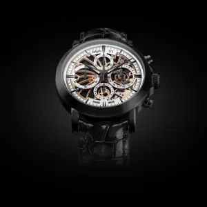 ArtyA White Steel Black Chrono I