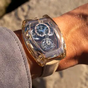 ArtyA Purity Moissanite Curvy Tourbillon