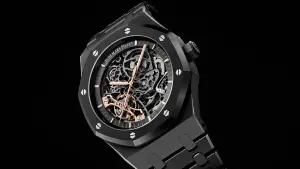 Audemars Piguet Royal Oak Double Balance Wheel Openworked Black Ceramic