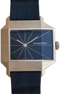 Audemars Piguet Audemars Piguet (re)Master 15240SG.OO.A347CR.01 41mm White gold Blue