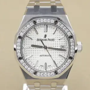 Audemars Piguet Audemars Piguet Royal Oak 15451ST.ZZ.D011CR.01 37mm Stainless steel Silver