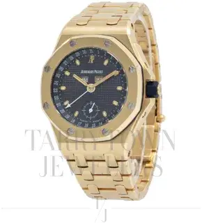 Audemars Piguet Audemars Piguet Royal Oak Offshore 25807BA.OO.1010BA.01 38mm Yellow gold Blue