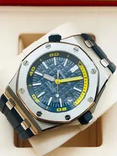 Audemars Piguet Audemars Piguet Royal Oak Offshore Diver 15710ST.OO.A027CA.01 42mm Stainless steel Blue