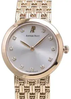 Audemars Piguet Audemars Piguet Classic 79383OR.OO.1219OR.01 25mm Rose gold Silver