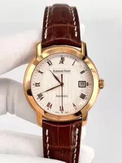 Audemars Piguet Audemars Piguet Jules Audemars 15120OR.OO.A088CR.01 39mm Rose gold White