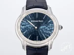 Audemars Piguet Audemars Piguet Millenary 77266BC.GG.A326CR.01 40mm White gold Blue
