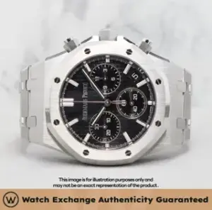 Audemars Piguet Audemars Piguet Royal Oak Selfwinding Chronograph 26240ST.OO.1320ST.06 41mm Stainless steel Black
