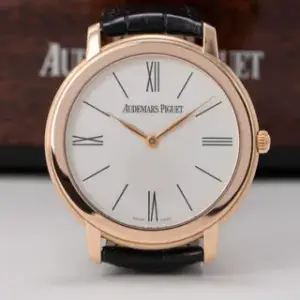 Audemars Piguet Audemars Piguet Jules Audemars 15093OR.OO.A002CR.01 39mm Rose gold White