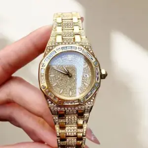 Audemars Piguet Audemars Piguet Royal Oak Lady 67601 33mm Rose gold Silver