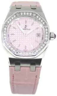 Audemars Piguet Audemars Piguet Royal Oak Lady 67601ST 33mm Stainless steel Pink
