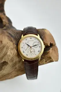 Audemars Piguet Audemars Piguet Dual Time 36mm Yellow gold and Stainless steel White