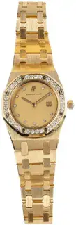 Audemars Piguet Audemars Piguet Royal Oak 6048BA 30mm Yellow gold Champagne