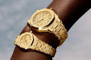 Audemars Piguet Royal Oak Mini Frosted Gold