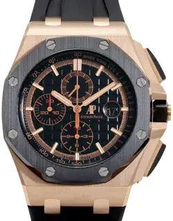Audemars Piguet Audemars Piguet Royal Oak Offshore 26401RO.OO.A002CA.02 44mm Ceramic and Rose gold Black