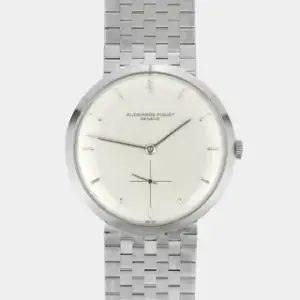 Audemars Piguet Audemars Piguet Ultra-thin 34mm White gold Silver