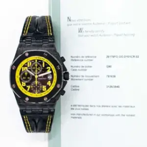 Audemars Piguet Audemars Piguet Royal Oak Offshore 26176FO.OO.D101CR.02 42mm Carbon fiber Black