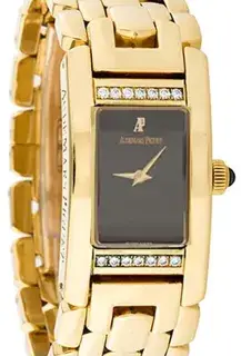 Audemars Piguet Audemars Piguet Promesse 6736BA 20mm Yellow gold Black