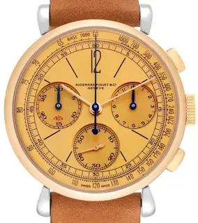 Audemars Piguet Audemars Piguet (re)Master 26595SR 40mm Rose gold and Stainless steel Champagne