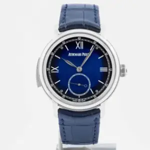 Audemars Piguet Audemars Piguet Jules Audemars 26590PT.OO.D028CR.01 43mm Platinum Blue