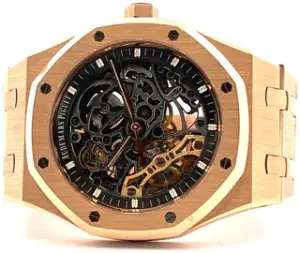 Audemars Piguet Audemars Piguet Royal Oak 15407OR.OO.1220OR.01 41mm Rose gold Black