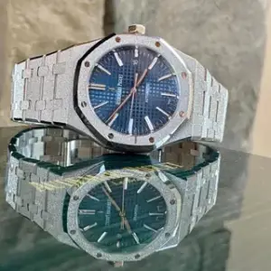 Audemars Piguet Audemars Piguet Royal Oak 15410BC.GG.1224BC.01 41mm White gold Blue