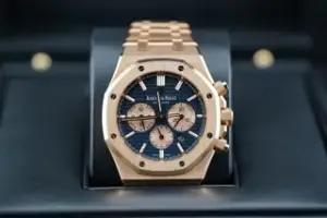 Audemars Piguet Audemars Piguet Royal Oak 26331OR 41mm Rose gold Blue