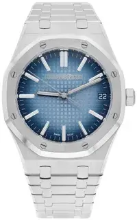 Audemars Piguet Audemars Piguet Royal Oak 15510BC.OO.1320BC.02 41mm White gold Blue