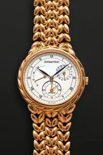 Audemars Piguet Audemars Piguet Dual Time 25722BA 30mm Yellow gold White