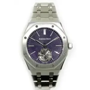 Audemars Piguet Audemars Piguet Royal Oak Tourbillon 26660ST.OO.1356ST.01 37mm Stainless steel Purple