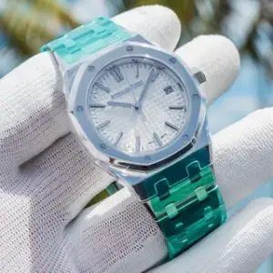 Audemars Piguet Audemars Piguet Royal Oak 15550ST.OO.1356ST.01 Stainless steel White