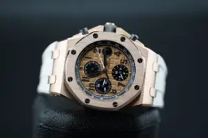 Audemars Piguet Audemars Piguet Royal Oak Offshore 26470OR.OO.A002CR.01 42mm Ceramic and Rose gold Champagne
